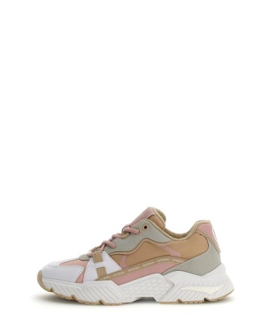 Sneakers Guess FLJCAR ELE12 Bianche/Rosa - Comfort e Stile